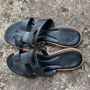 Franco Sarto A Gretta Leather Sandals